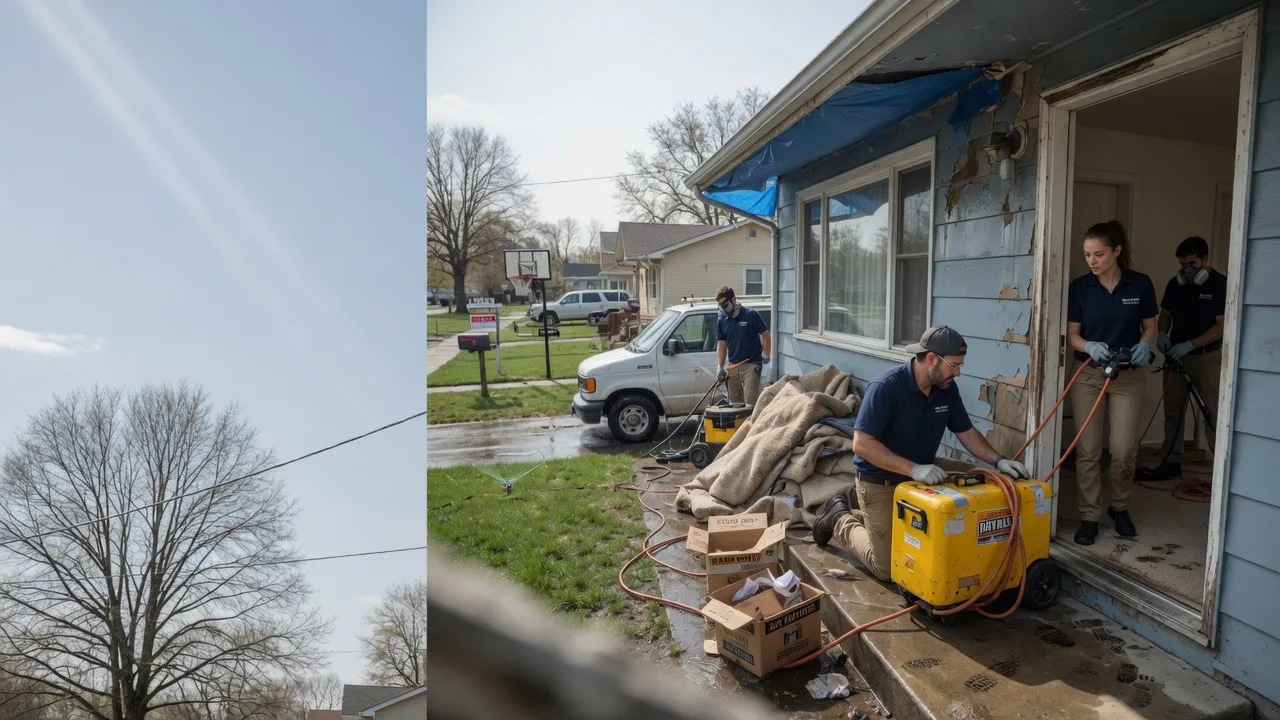 Basement Flood Cleanup in Lisbon, IA near me